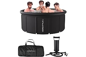 Versatyle Ice Bath Tub: Portable Cold Plunge for Athletes