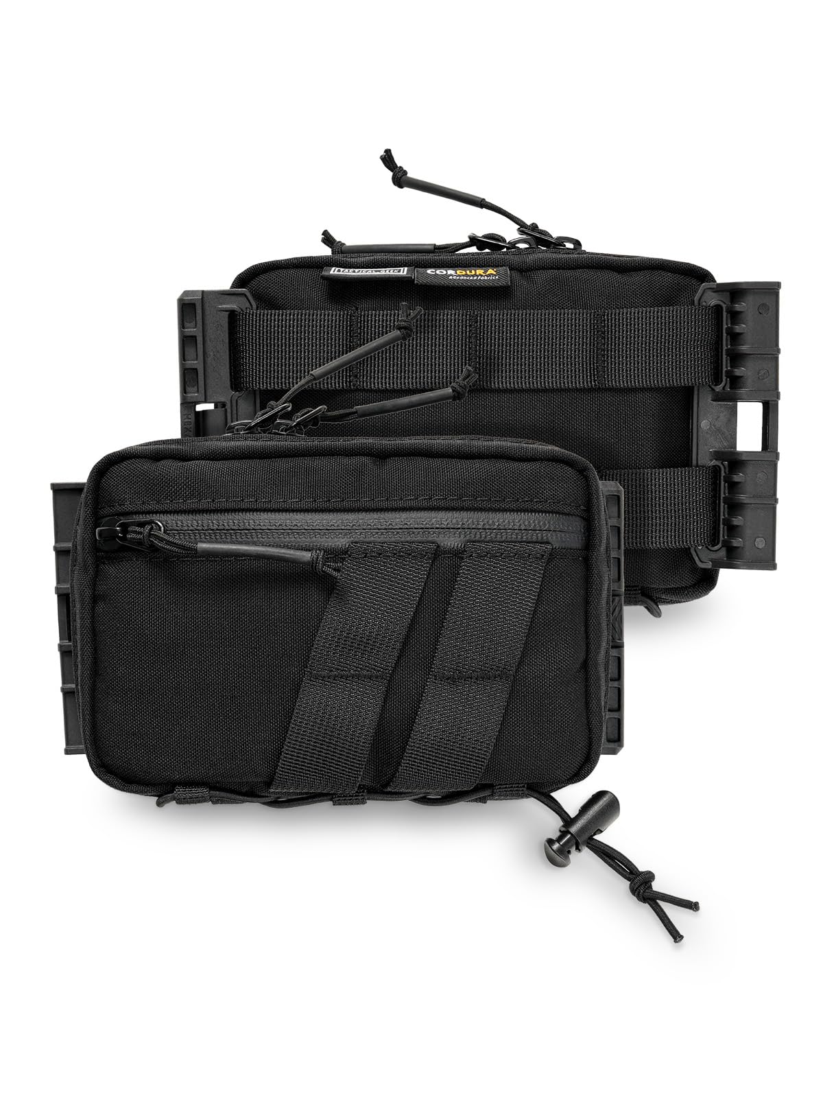 TACTICAL_GEEK Block E6.0 EDC Pouch Compact Belt Bag, Multi-Purpose Molle EDC Bag Gadget Organiser, Multi-Purpose Molle Tool Pouch for Multitools, Nylon Everyday Tool Organiser Bag, Cordura black