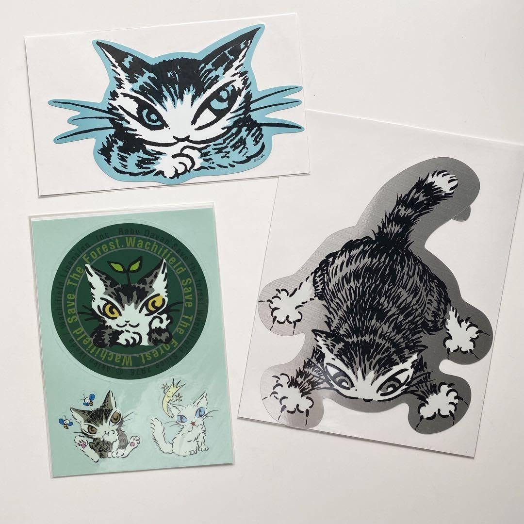 Amazon.co.jp: ダヤン インサイドステッカー ＆ ステッカー set ホビー