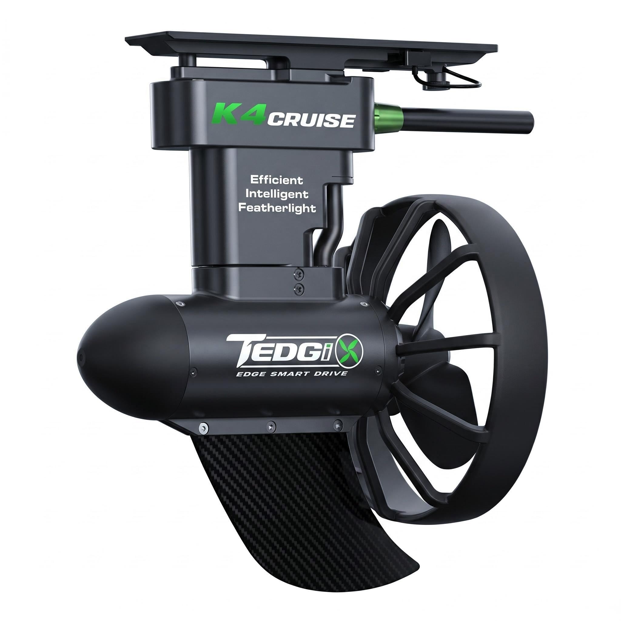 K4C Motore per Tavola da Paddle, Motore SUP Brushless 450W con Telecomando, Pinna Elettrica Leggera 1535 g per Kayak (Senza Batteria)
