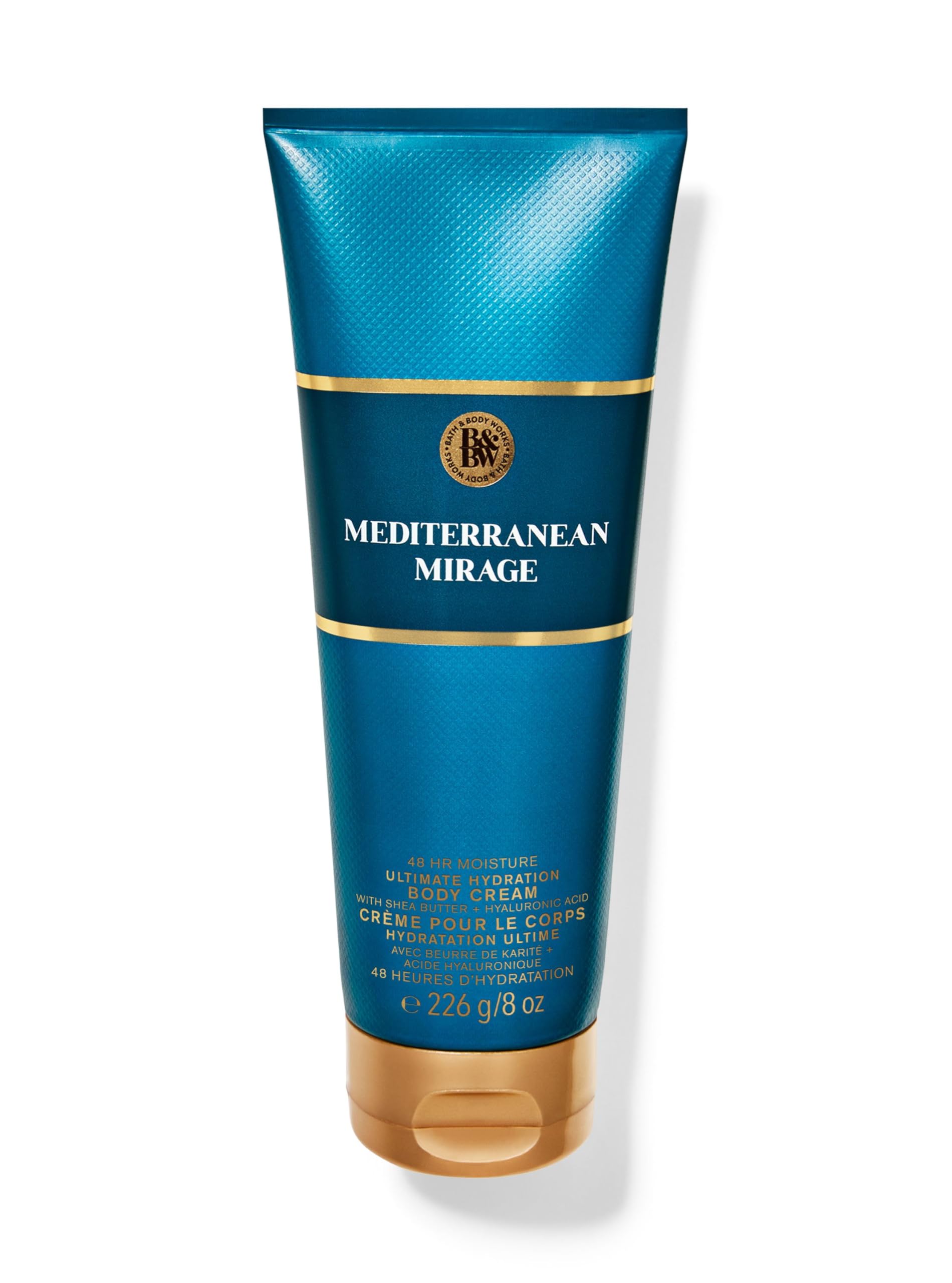 Bath & Body Works Mediterranean Mirage Ultimate Hydration Body Cream (Shea Butter + Hyaluronic Acid) | 226 g / 8 oz | Fragrance - Fresh & Clean | 48hr Moisture | Gender - Women-image-35