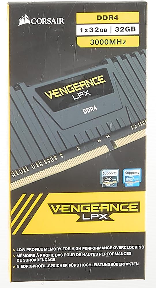 Corsair Vengeance LPX, 32GB (1 x 32GB) DDR4-3000MHz Desktop Memory with CL16 thumbnail 5