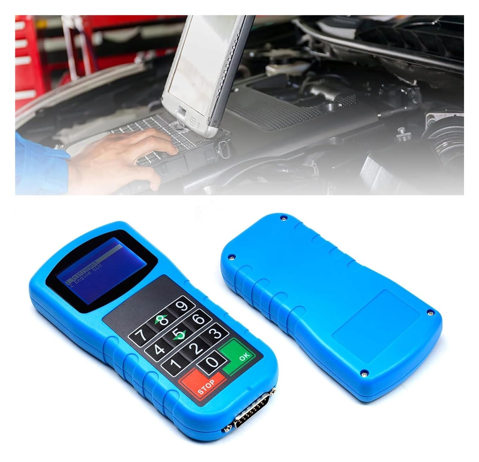 Lecteur de Code de défaut Automobile avec calibrage de kilométrage précis Scanner de Diagnostic de Voiture Lourde pour Automotives Lecteur de Code de défaut Automotives