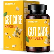 BRAINEFFECT GUT CARE Kapseln   21 St mme 20 Mrd KBE   60 Stk mit Calcium 21 Bakterienst mme hochdosiert 20 Mrd. KBE mit Bio Inulin und Calcium f r die gesunde Funktion von Verdauungsenzymen.