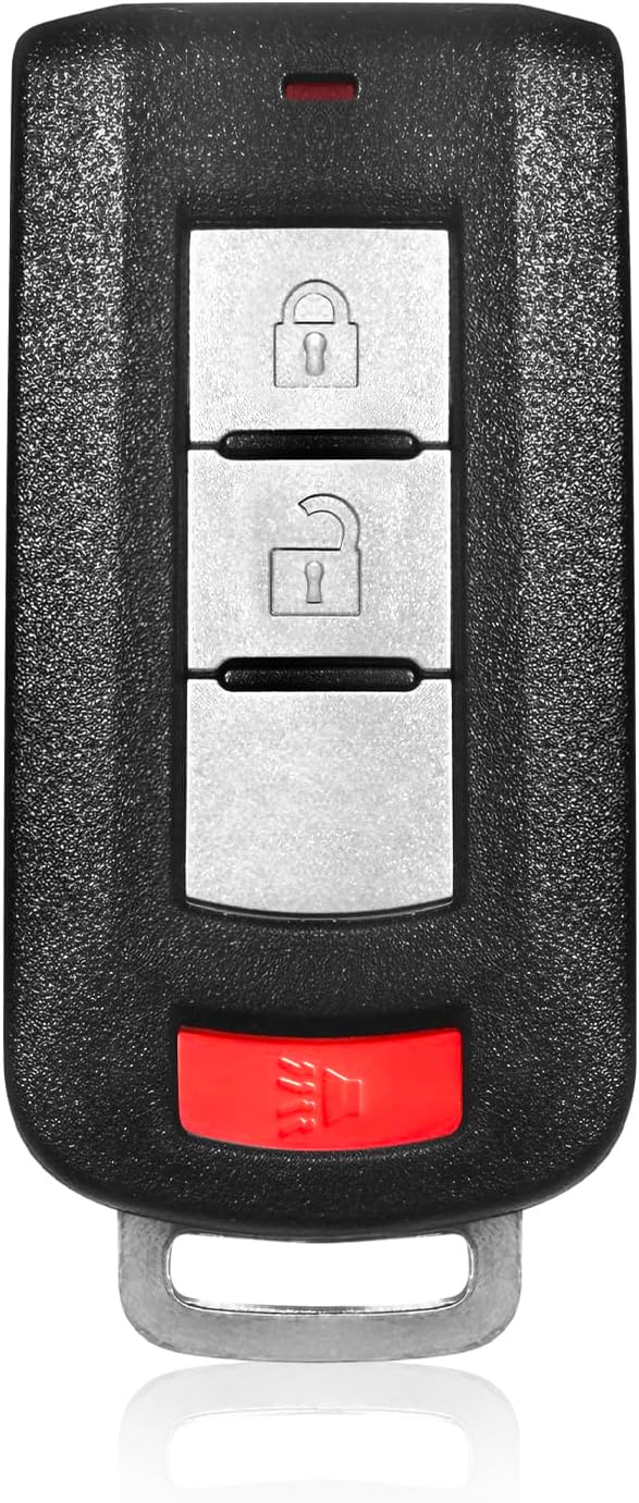 Replacement for Mitsubishi Lancer Outlander Sport Mirage Key Fob Remote Control 2017 2018 2019 2020 3 Buttons 315MHz OUC644M-KEY-N,Black