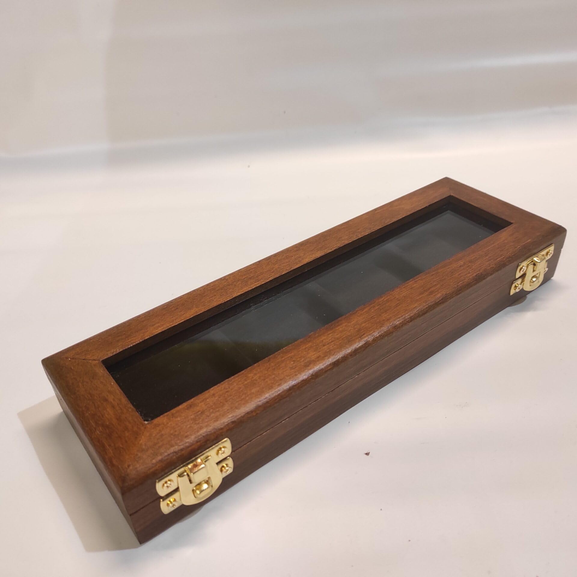 Écrin pour pièces et médailles 4 Compartiments 50x50 mm en Bois et Velours – Coffret numismatique Artisanal Fait Main en Italie