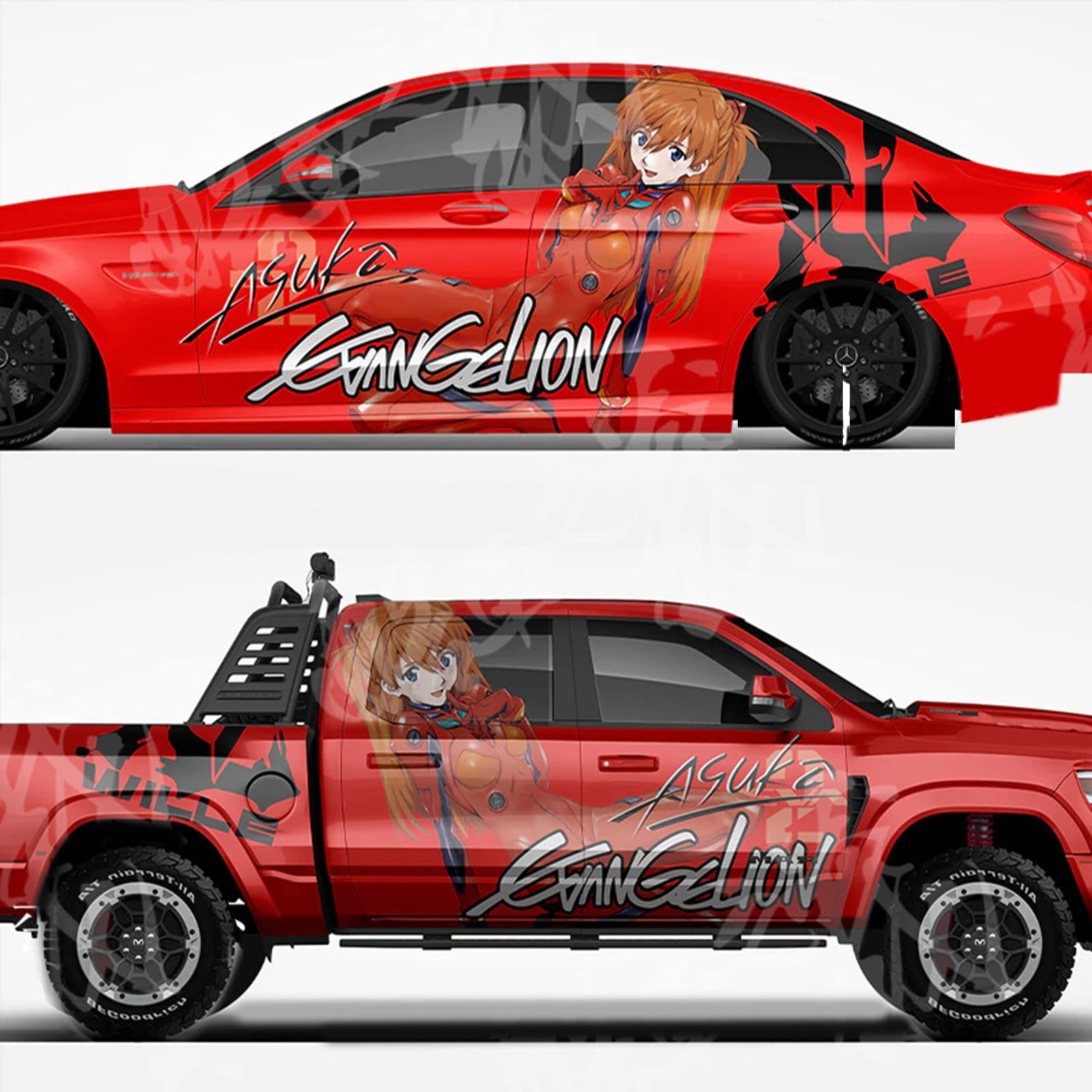Amazon.co.jp: 新世紀エヴァンゲリオン EVA 自動車 ステッカーシール