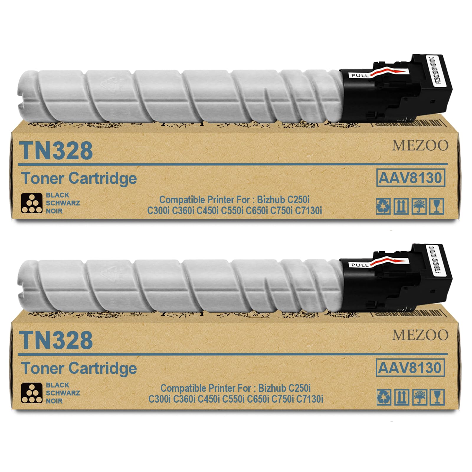 MEZOO TN328 TN-328 Black Toner Cartridge High Yield 28,000 Pages