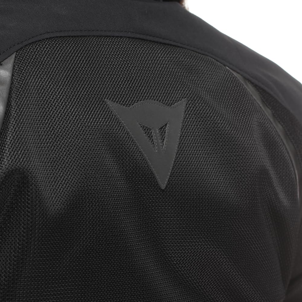 Dainese Kurtka Air Frame 3 Tex Wmn, damska letnia kurtka motocyklowa, oddychające wstawki z siatki, wyjmowana podszewka chroniąca przed wiatrem, ochraniacze na ramionach i łokciach, czarna, 44