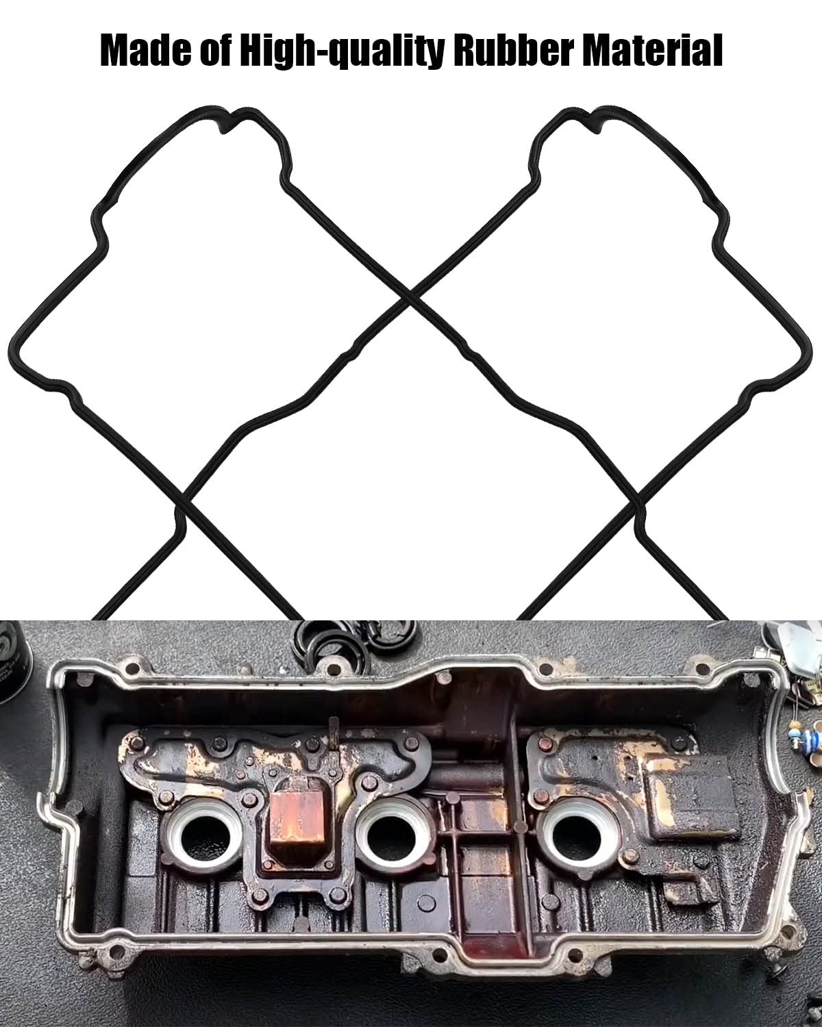 Valve Cover Gasket Set Wi Spark Plug Tube Seals For Honda Civic Acura 2