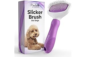 Poodle Pet Slicker Brush for Dogs, Cats, Rabbits