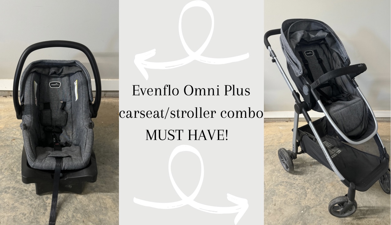 Watch Evenflo Omni Plus Rear-Facing Infant Car Seat/Stroller on Amazon Live