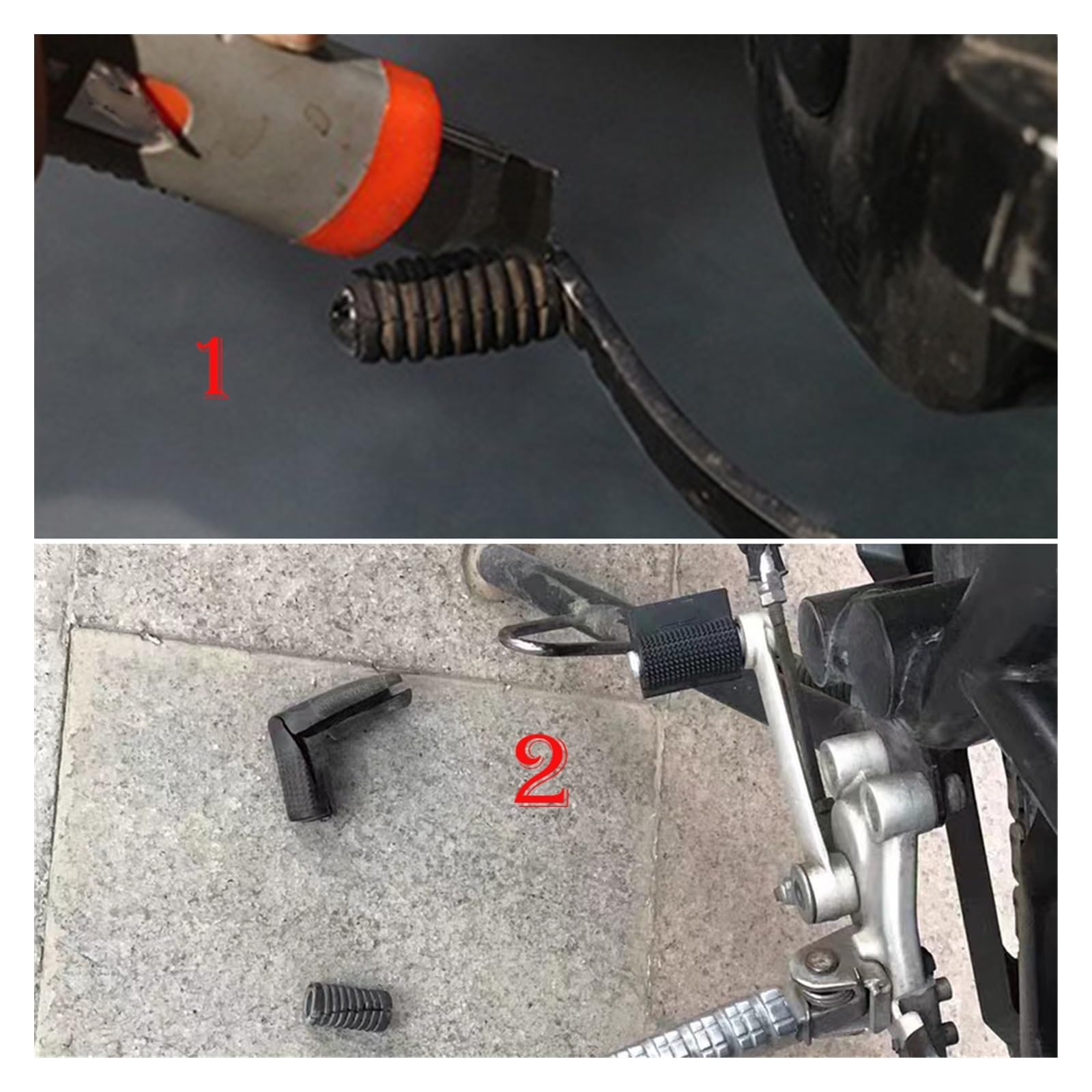 Almohadilla De Aluminio Para Pedal De Cambio Universal – Compatible Con Suzuki V-Strom DL250, DL650, DL1000 (2002-2023)