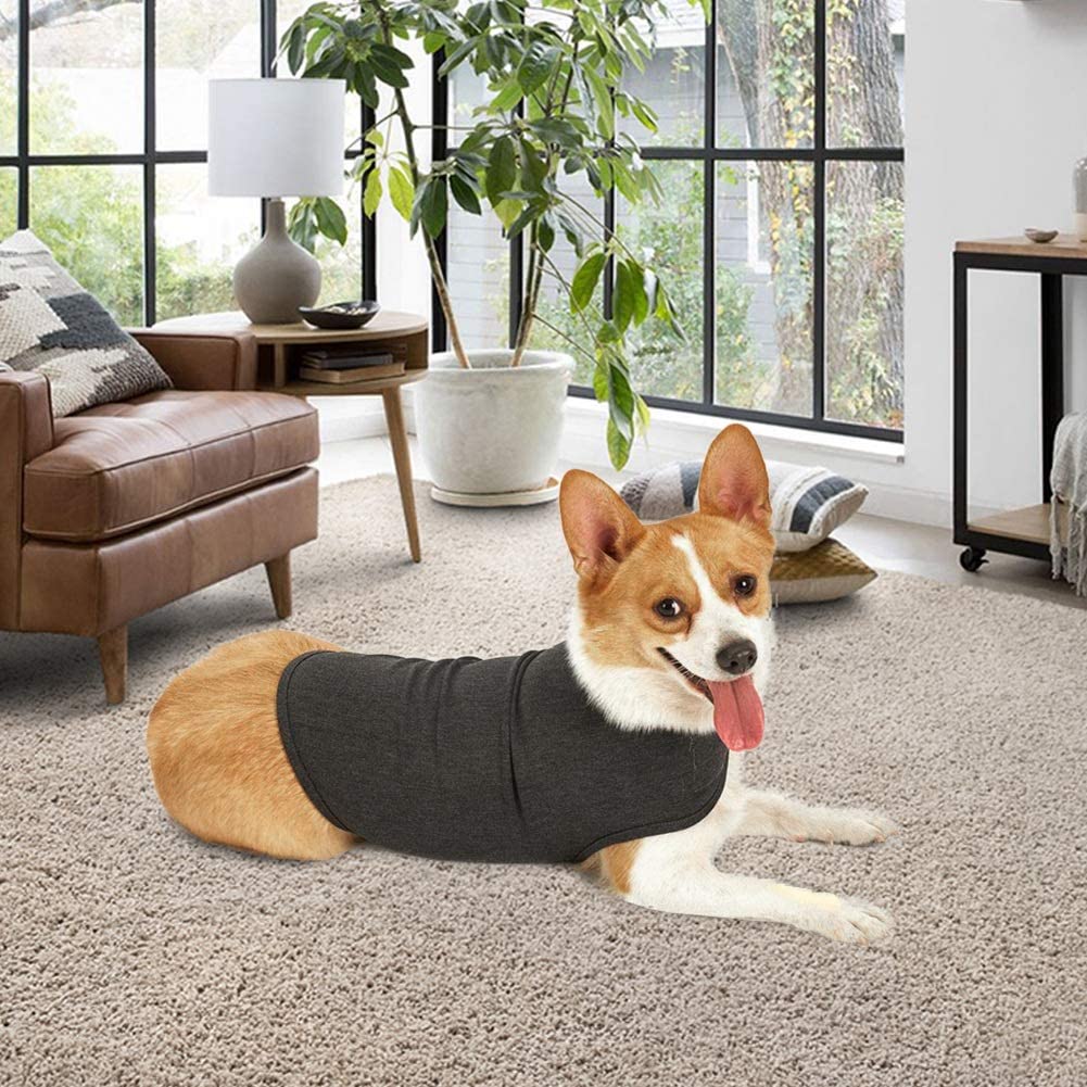 Joyzan Giacca Antiansia per Cani, Cappotto Aiutare i Cani a Combattere L'ansia Cappotti Mantenere Calmante Cane Leggero Regolabile Camicia Antistress Animali Domestici Giubbotto Calmanti Caldo Ansia