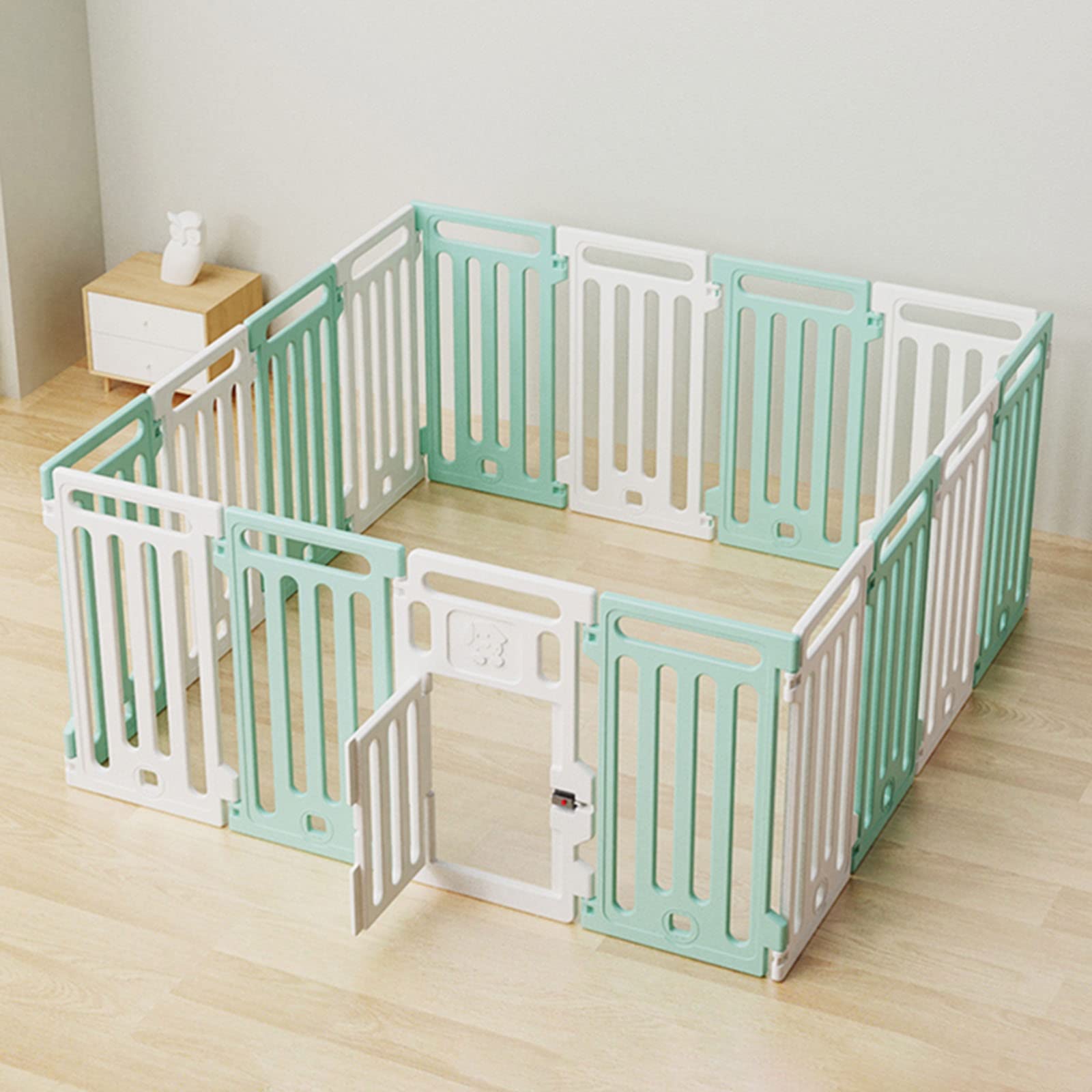 Jaula para Conejos,Corralito para Perros Jaula para Perros, Corralito para Perros, Perrera Grande para Perros, Corralito para Mascotas, Corralito para Conejos, Jaulas para Cobayas, Plástico Resistente