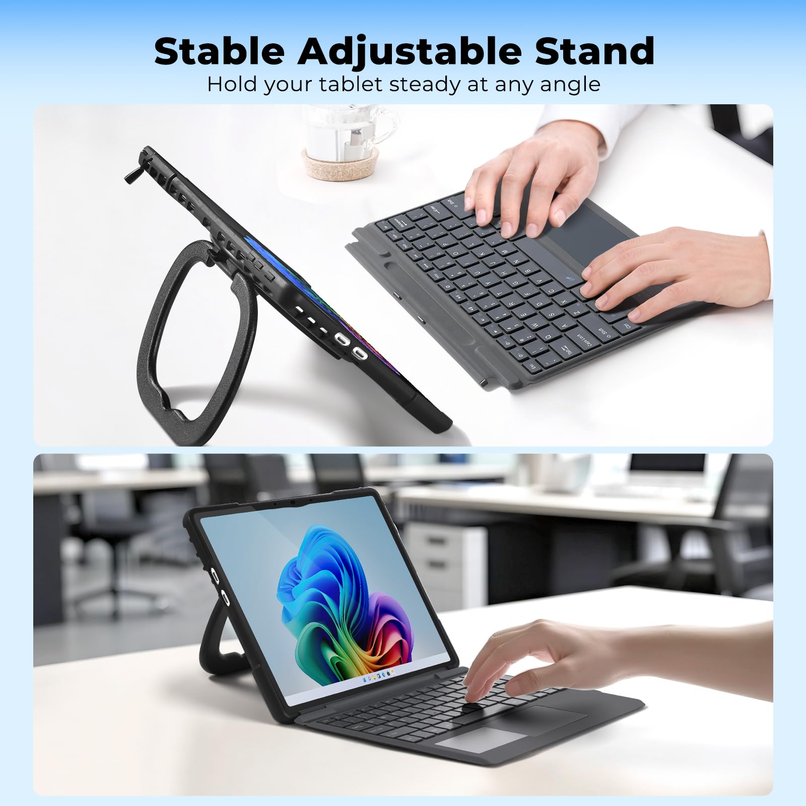 Amazon.co.jp: Surface Pro 11 ケース キーボード付き スクリーン