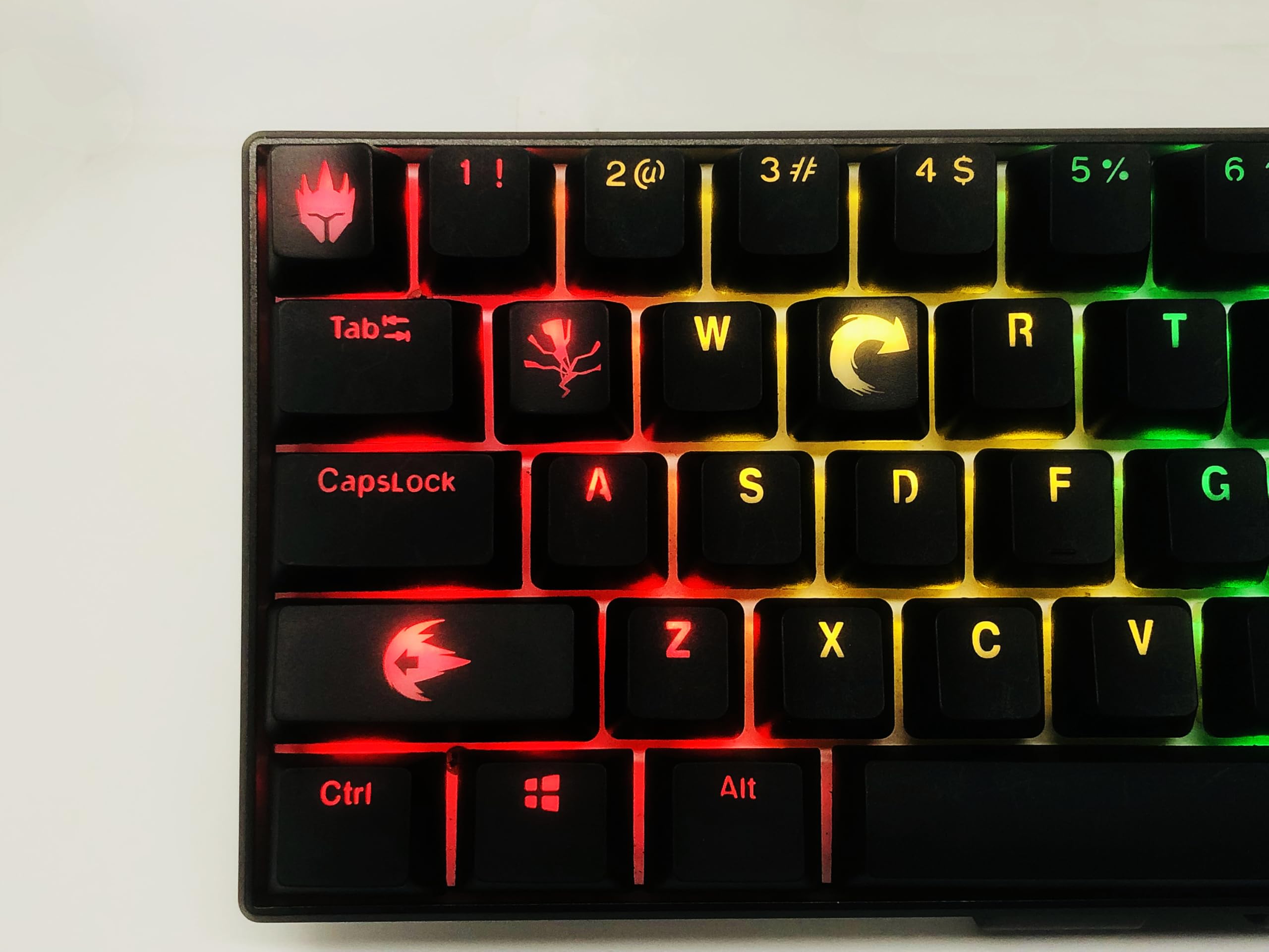 Amazon.com: IYTYIR Overwatch Backlit Hero Keycap Set Gaming Keyset