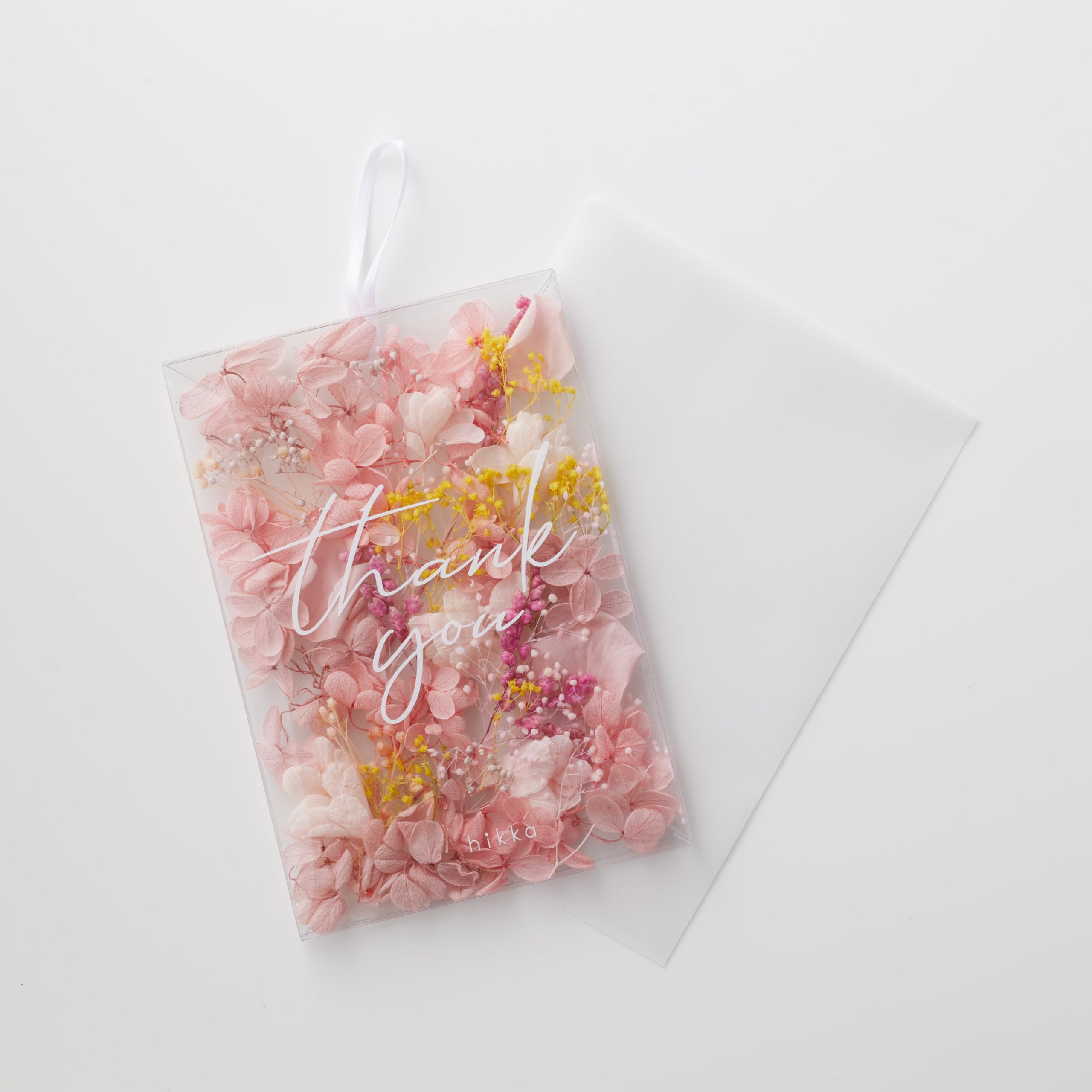 Amazon | hikka（ヒッカ）【正規品】メッセージカード 花びら Thank