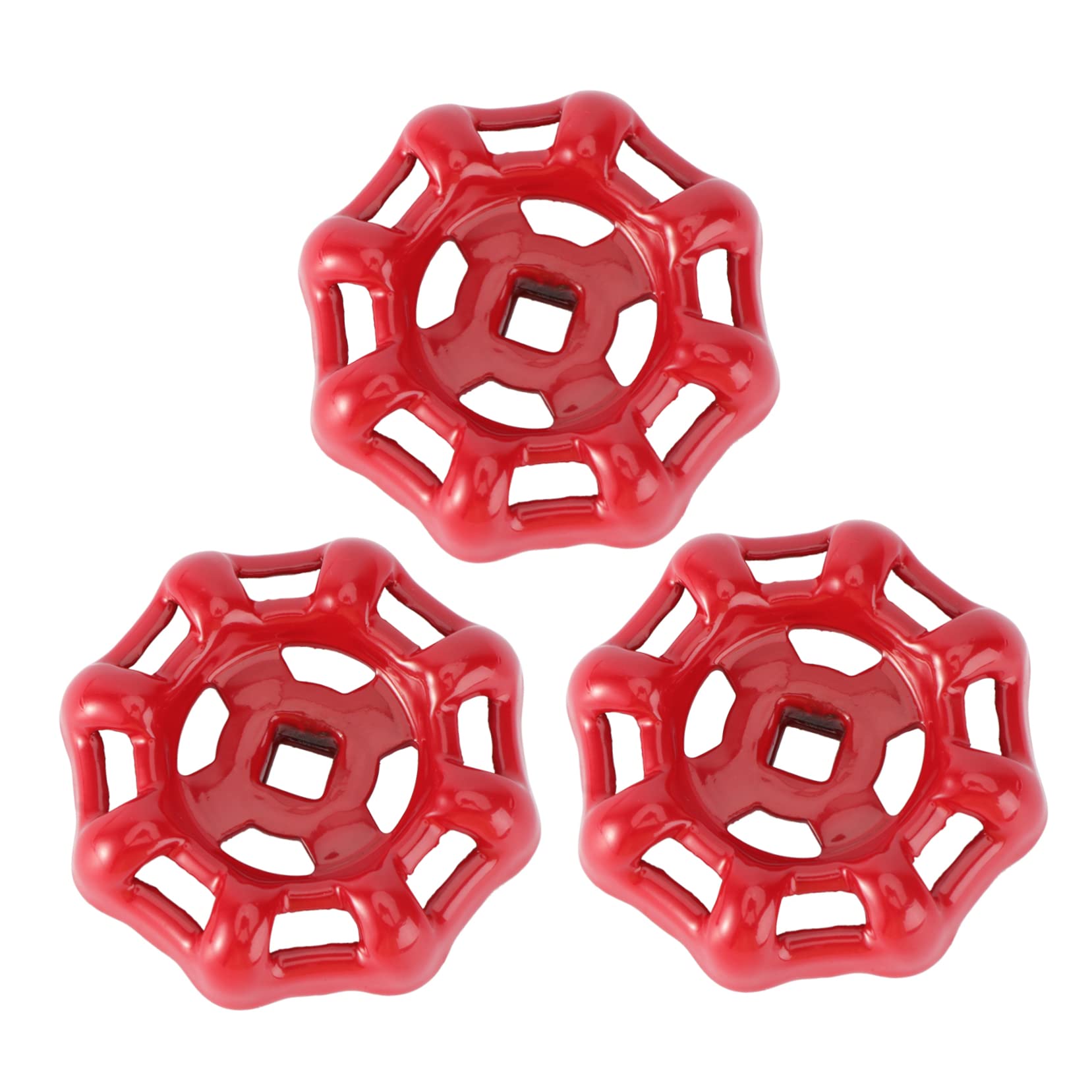 balacoo Ball Hand Wheel Handles Replacement 3pcs Sturdy Metal Gate Valve Wheel Handles for Shutoff Fittings