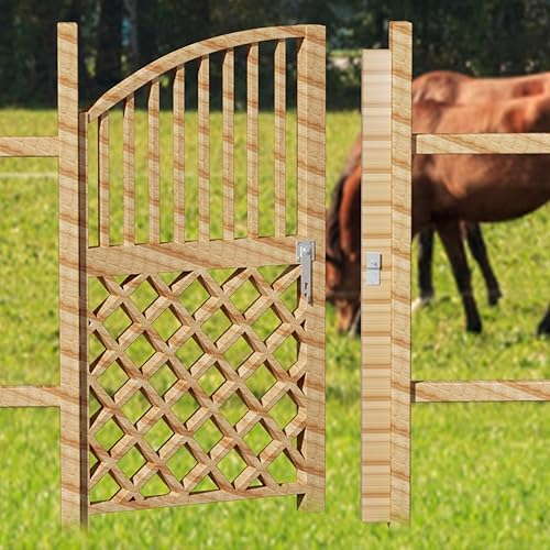 Miniatura 7 de JUGREAT Pestillo de puerta de acero inoxidable para cerca, cerradura de puerta de granero impermeable a prueba de óxido, herrajes para cercas de