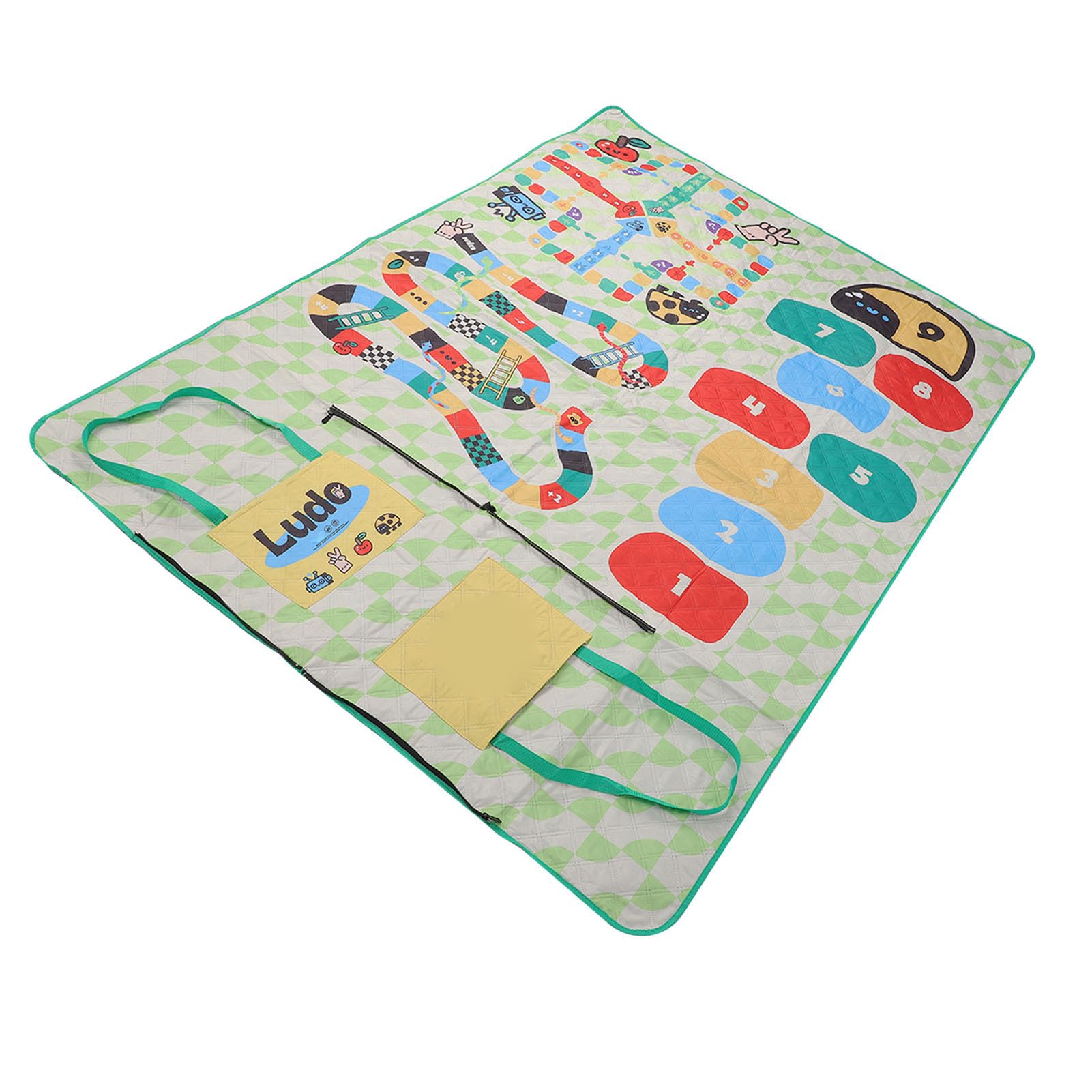 Matybobe Tappetino da Picnic, Grande e Spesso, Coperta da Gioco 3 in 1 per Esterni, per Gite Primaverili, Campeggi, Prati, Spiagge