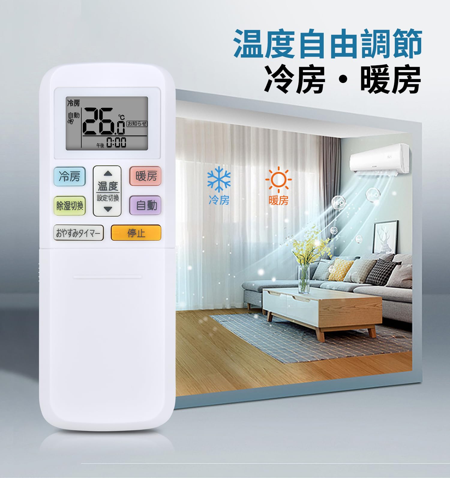Amazon.co.jp: AVTVA エアコンリモコン AR-RLB1J for FUJITSU nocria 