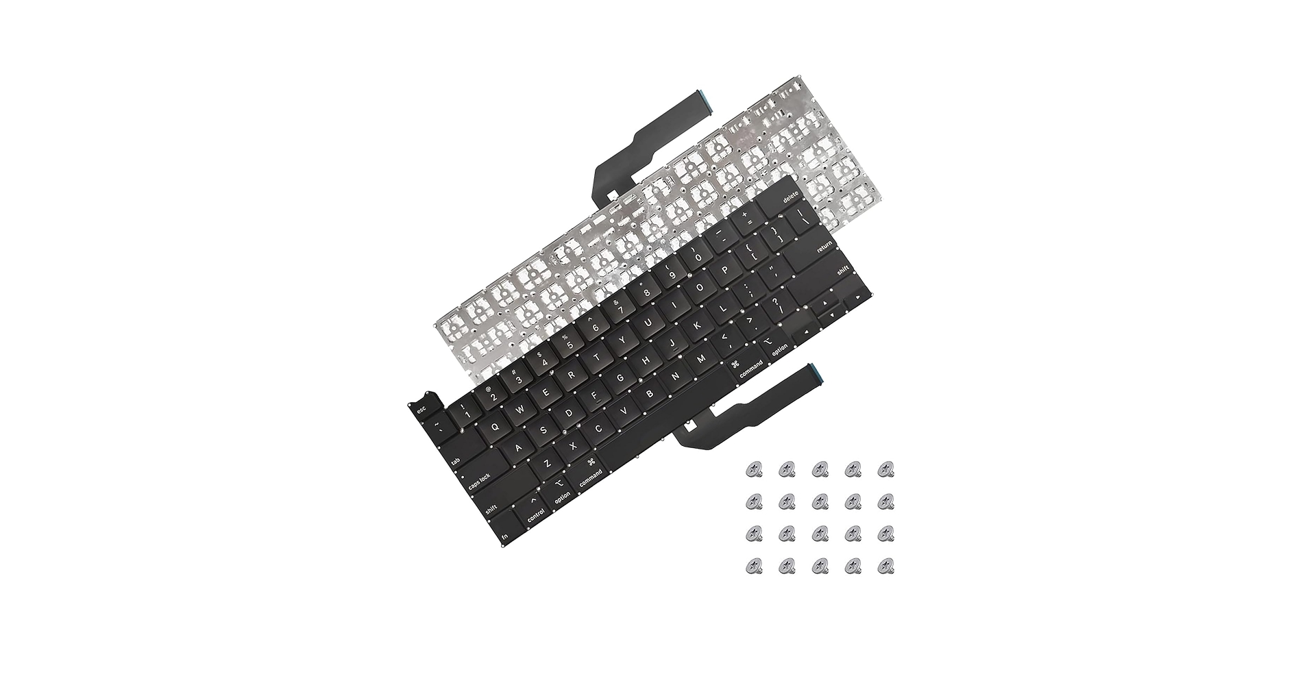 Amazon | US キーボード フレックスケーブル付き + ネジキット 交換用