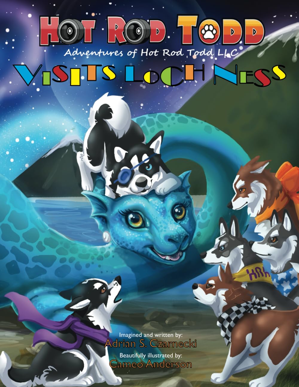 Adventures of Hot Rod Todd: Hot Rod Todd Visits Loch Ness (Adventures of Hot Rod Todd Story Books and Learning Books)
