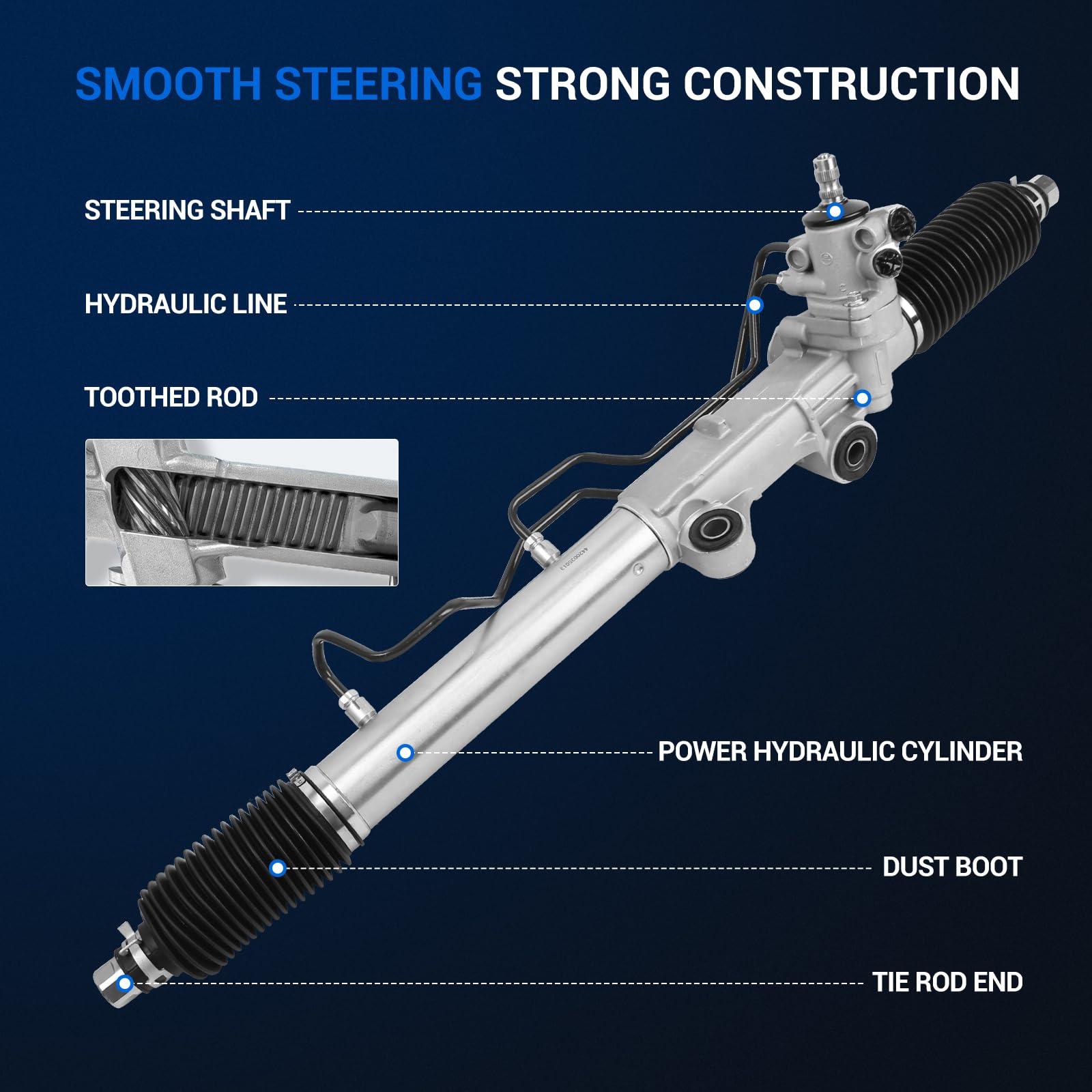 Toyota 4runner Rack Pinion Producto: Prolenz Power Steering Rack