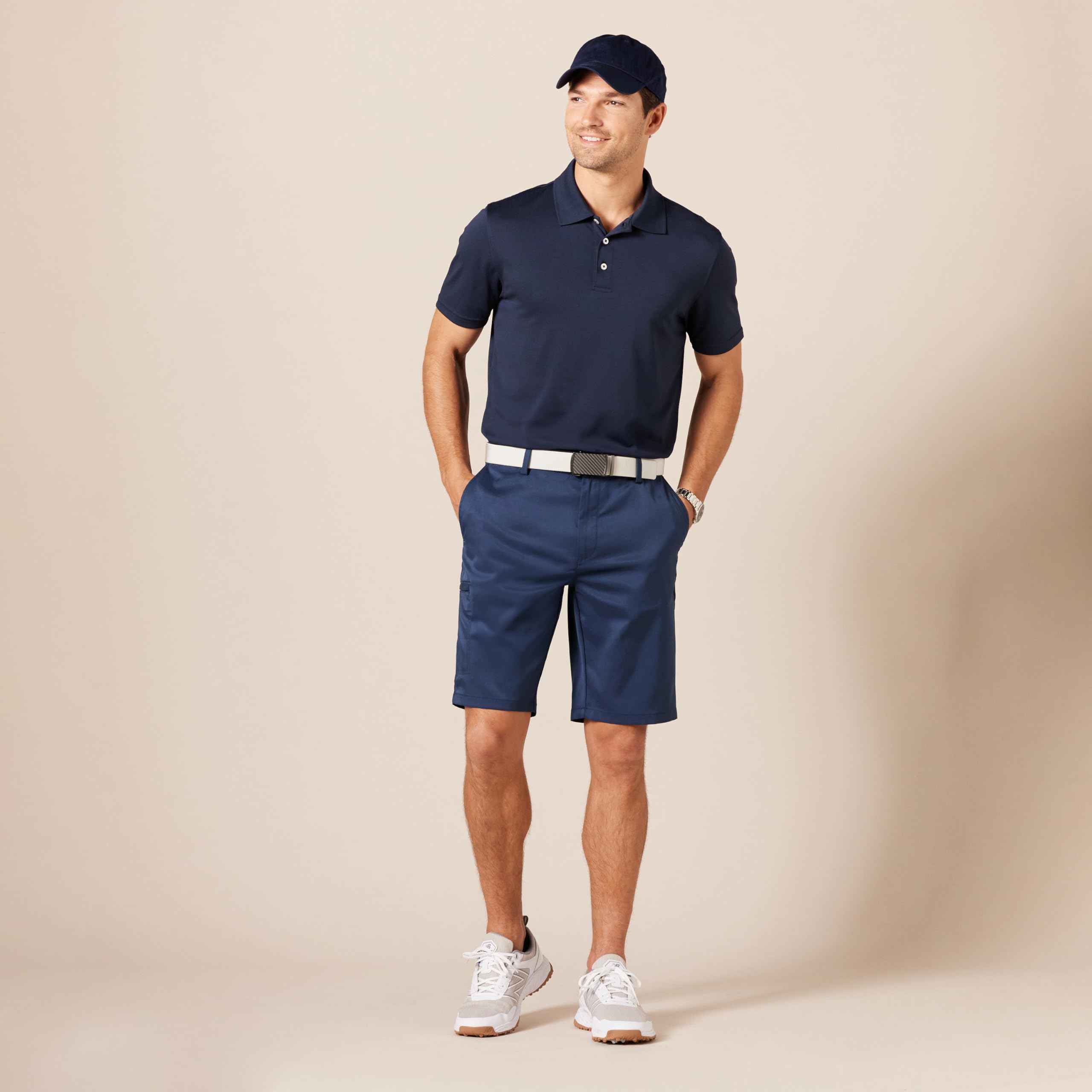 Amazon Essentials Herren Classic-Fit-Cargo-Golfshorts, 25cm (Erhältlich in Big und Tall)