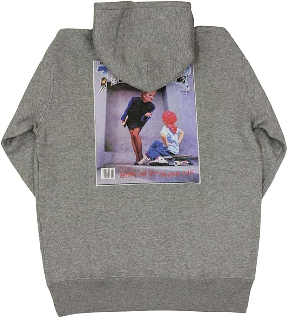 Amazon Co Jp 直営店限定 スラッシャー パーカー Thrasher Feb Hoodie Sweat Parka プルオーバー パーカ スウェット メンズ レディース 裏起毛 スエット 全5色 S Xl 公式 S Gray ファッション