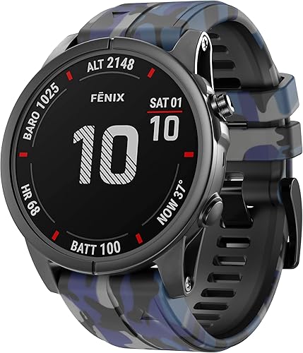 Miniatura 4 de ANCOOL Compatible con correas Garmin Fenix 67, 0.866 pulgadas de repuesto para Fenix 7 ProFenix 8 de 1.772 pulgadasFenix 5Fenix 6 ProFenix 5