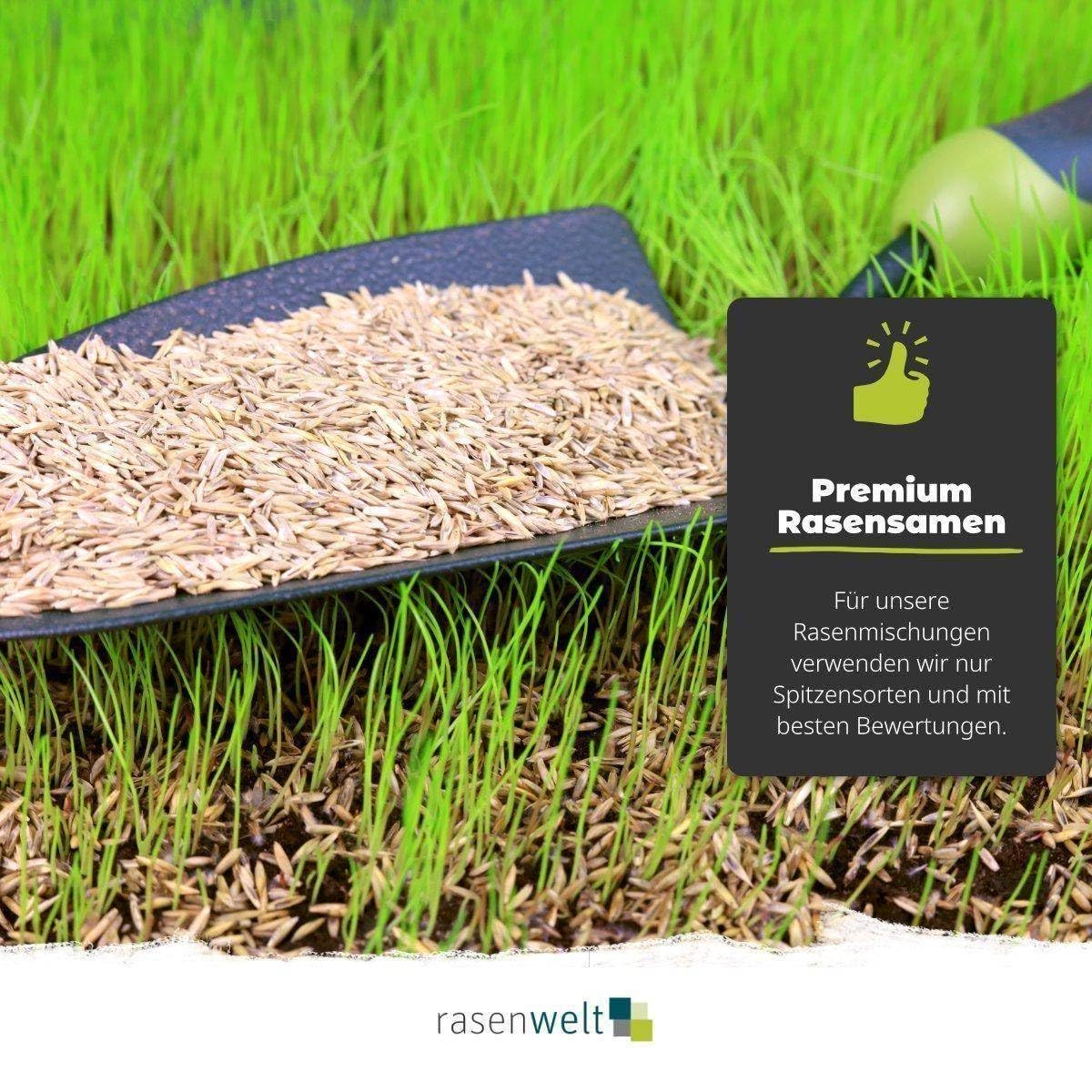 ARENA Poa Supina Superior Rasensamen mit Keimbeschleuniger 3kg I Premium Schattenrasen I tiefschnittverträglich und schnelkeimend