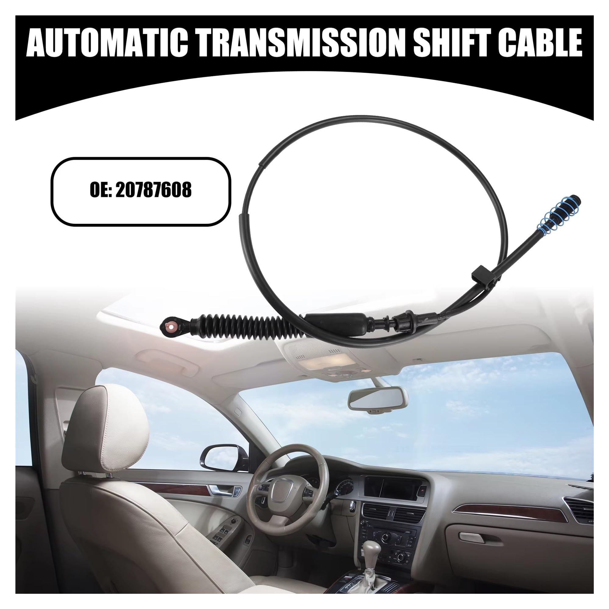 Cavo Scatola Cambio Per GMC Per Sierra 1500 Per 3500 HD 20787608 | Cavo di controllo del cambio di trasmissione 20787608