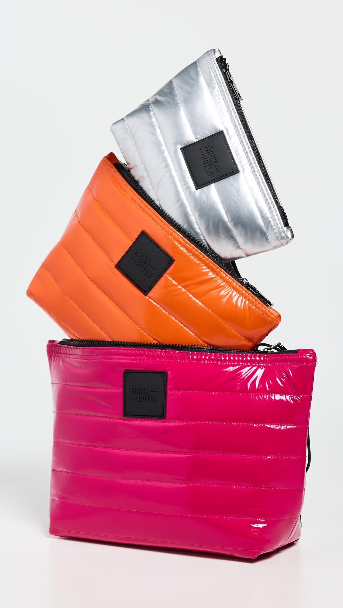 THINK ROYLN Travel Trio, Fuchsia/Ornge/Silver