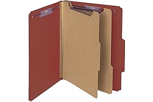 Smead Classification Folders with 2 Dividers Letter Size