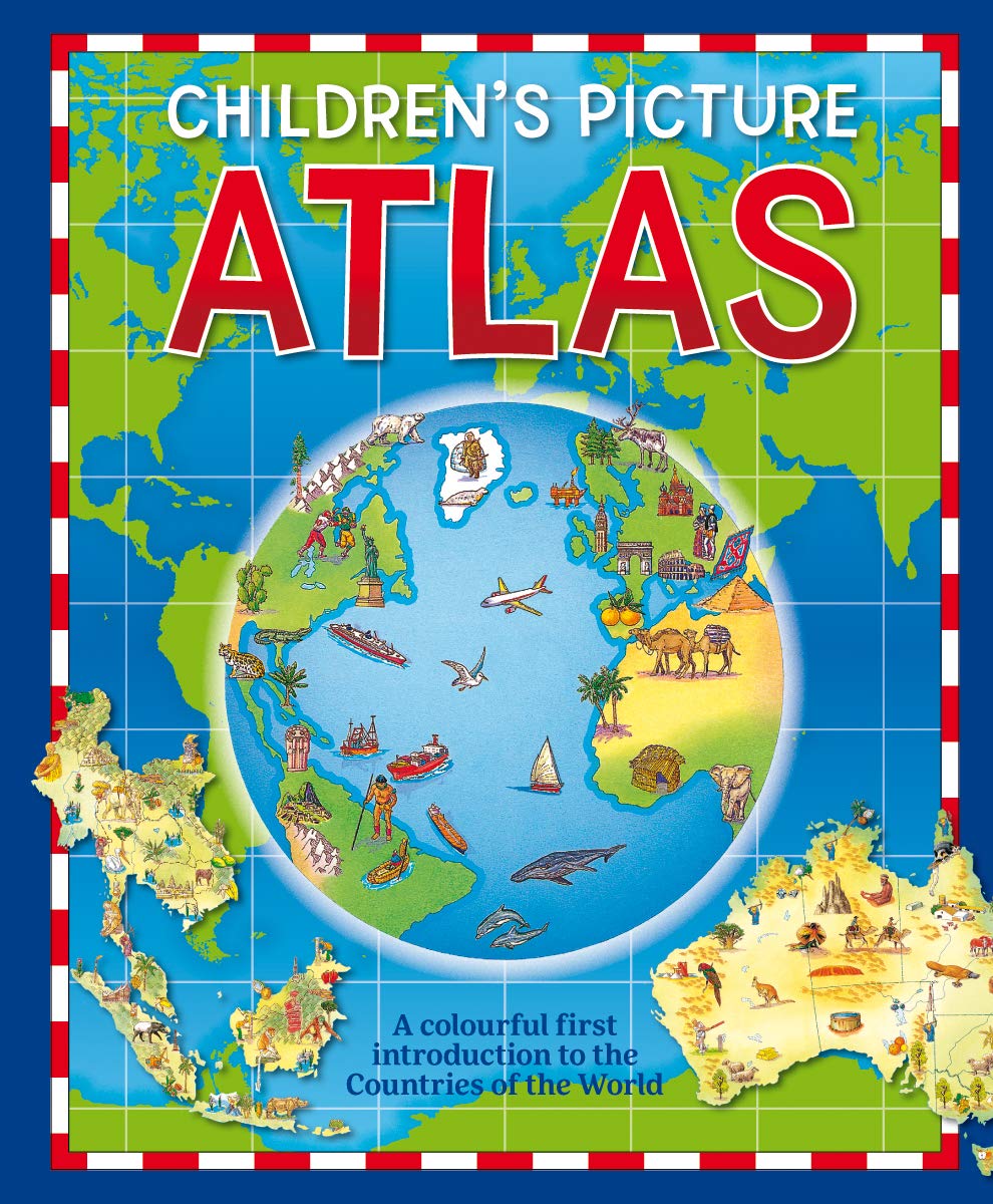 Children's Picture Atlas (Children's Picture Atlas) - Hardback NEW Burton, Terry