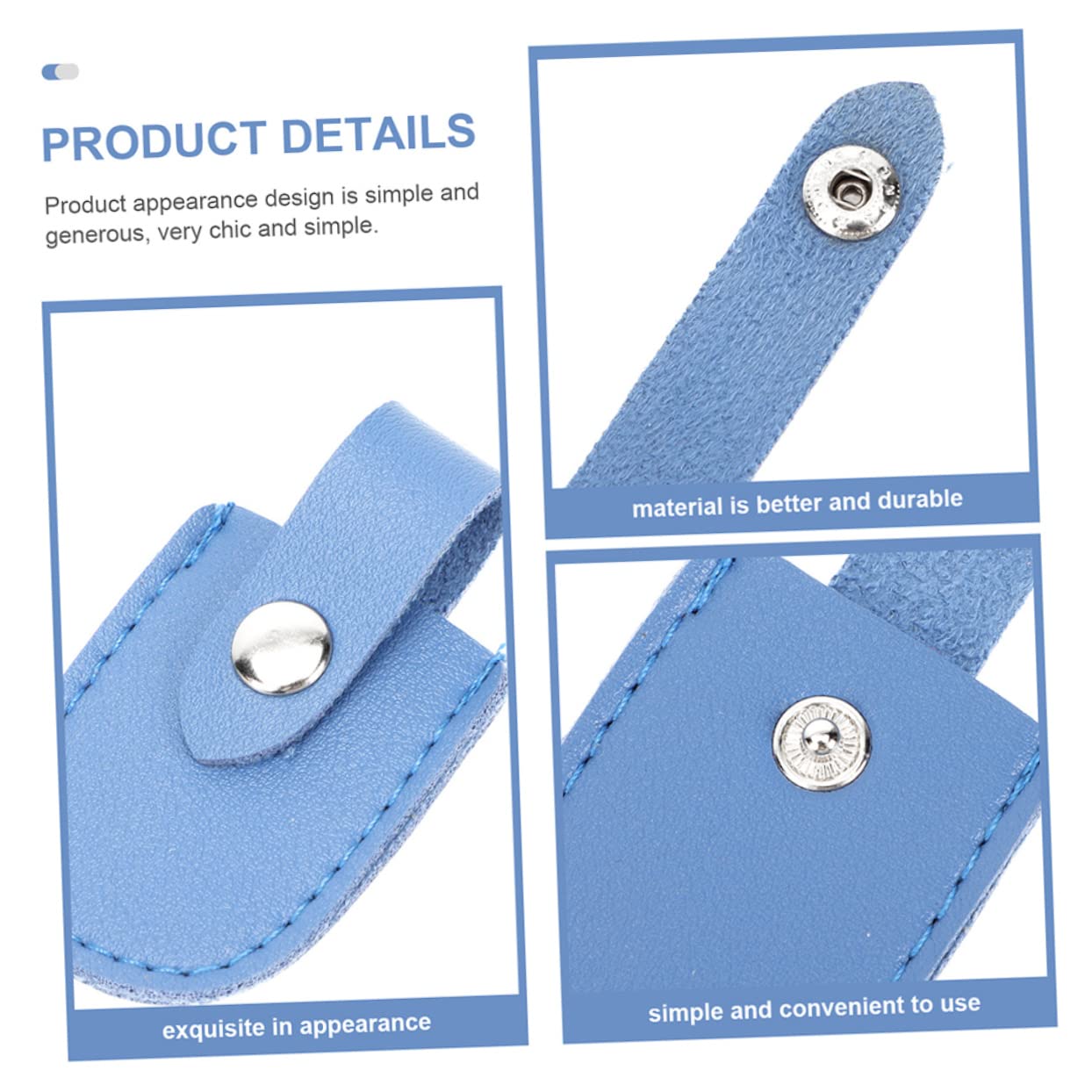 CALLARON 20pezzi Custodia Protettiva Per Unghie Pu Sacchetti Per Tronchesi e Cuticole Per Manicure e Pedicure Design e