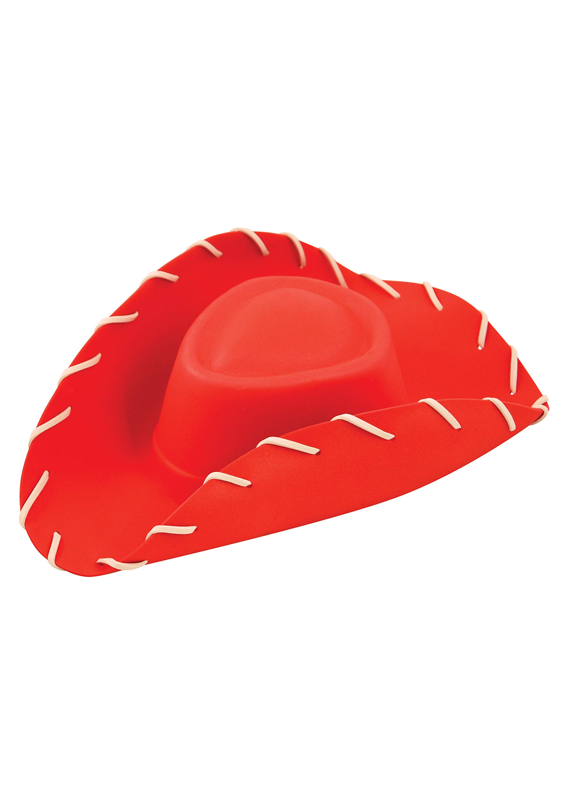 Sombrero de vaquero rojo de EVA para adultos, accesorio de disfraz de Toy Story