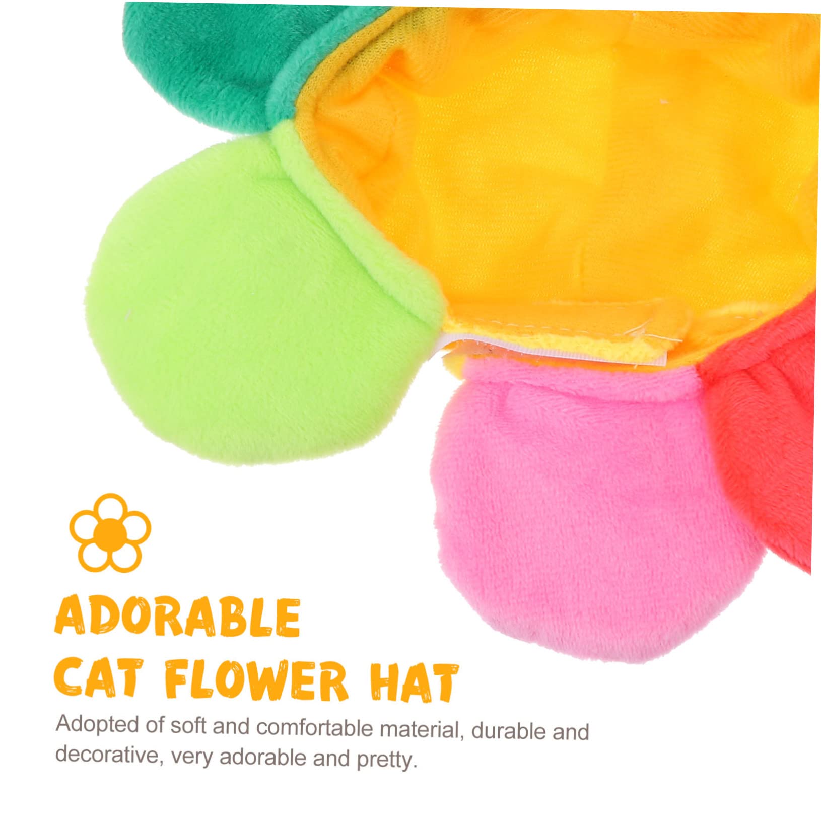 Mipcase Sombrero de Girasol para Perro o Gato Divertido y Decorativo para Fiesta para Eventos al Aire