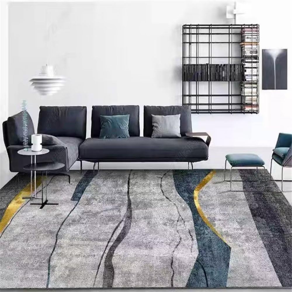 Tapis de salon decoration pour créer un coin cocooning et moderne dans une chambre d'ado