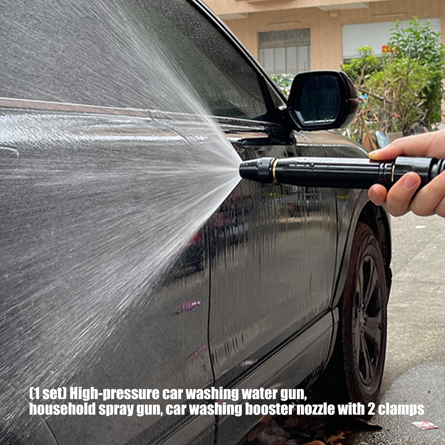 Pressure Water Sprayer Nozzle for Pressure Washers Adjustable Angles Connection Car Truck Wash
