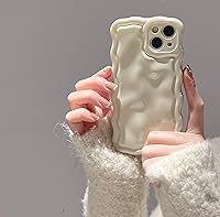 Vista 16 de FABSPARK Funda para iPhone 11, Patrón de Burbujas de Meteorito 3D Electrochapado Galvanizado con Brillos Marco Ondulado Rizado Funda Brillante, TPU