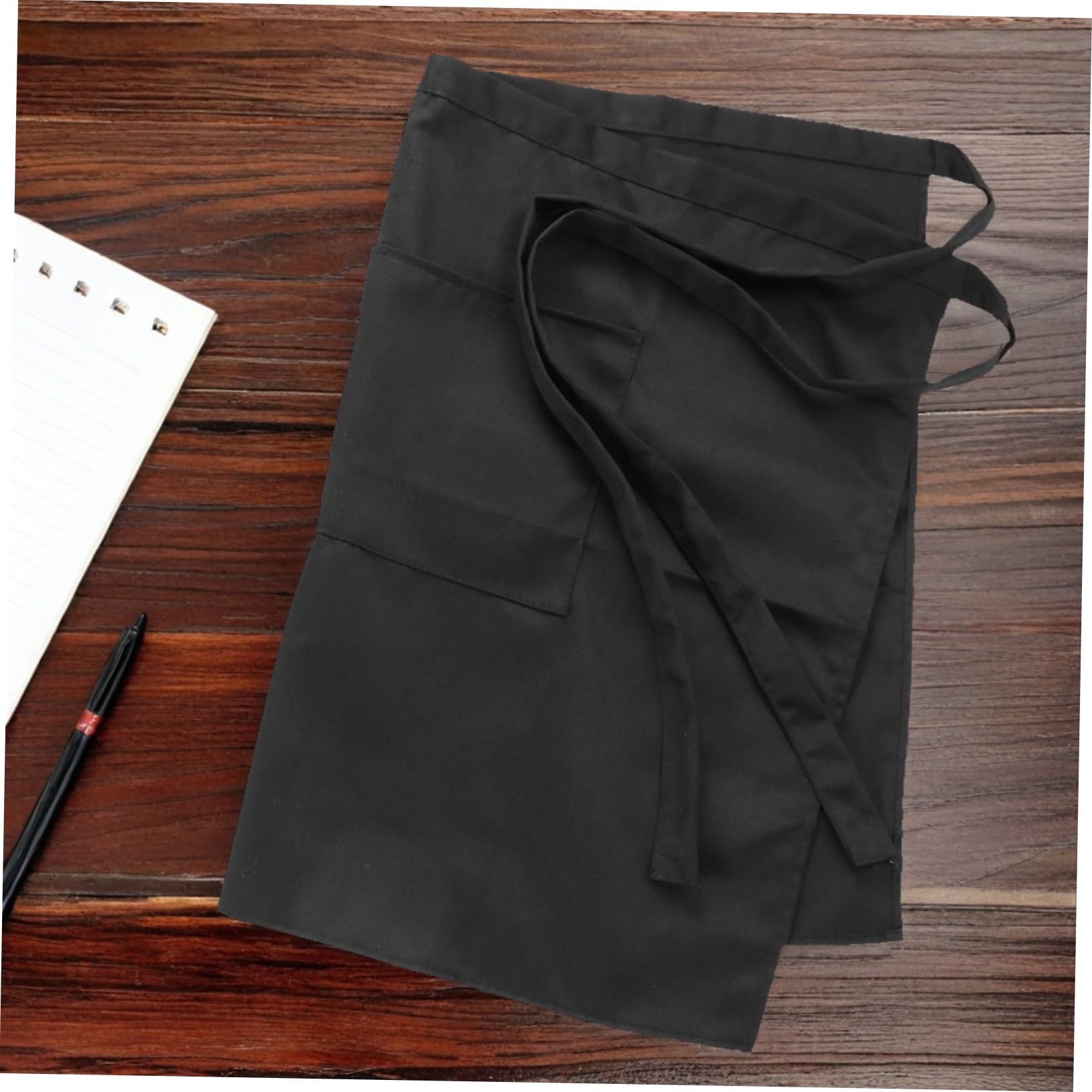 6 Piezas Delantal de Cocina Unisex Delantal Corto con Resistente al Calor para Hornear y Barbacoa para Bar Restaurante Bistro