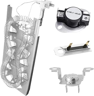 WED8127LC2 WED5605MC0 WED8620HC1 WED5605MW0 Dryer Heating Element Kit