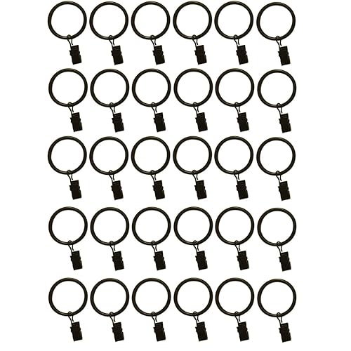 Black Curtain Hooks Amazon Com