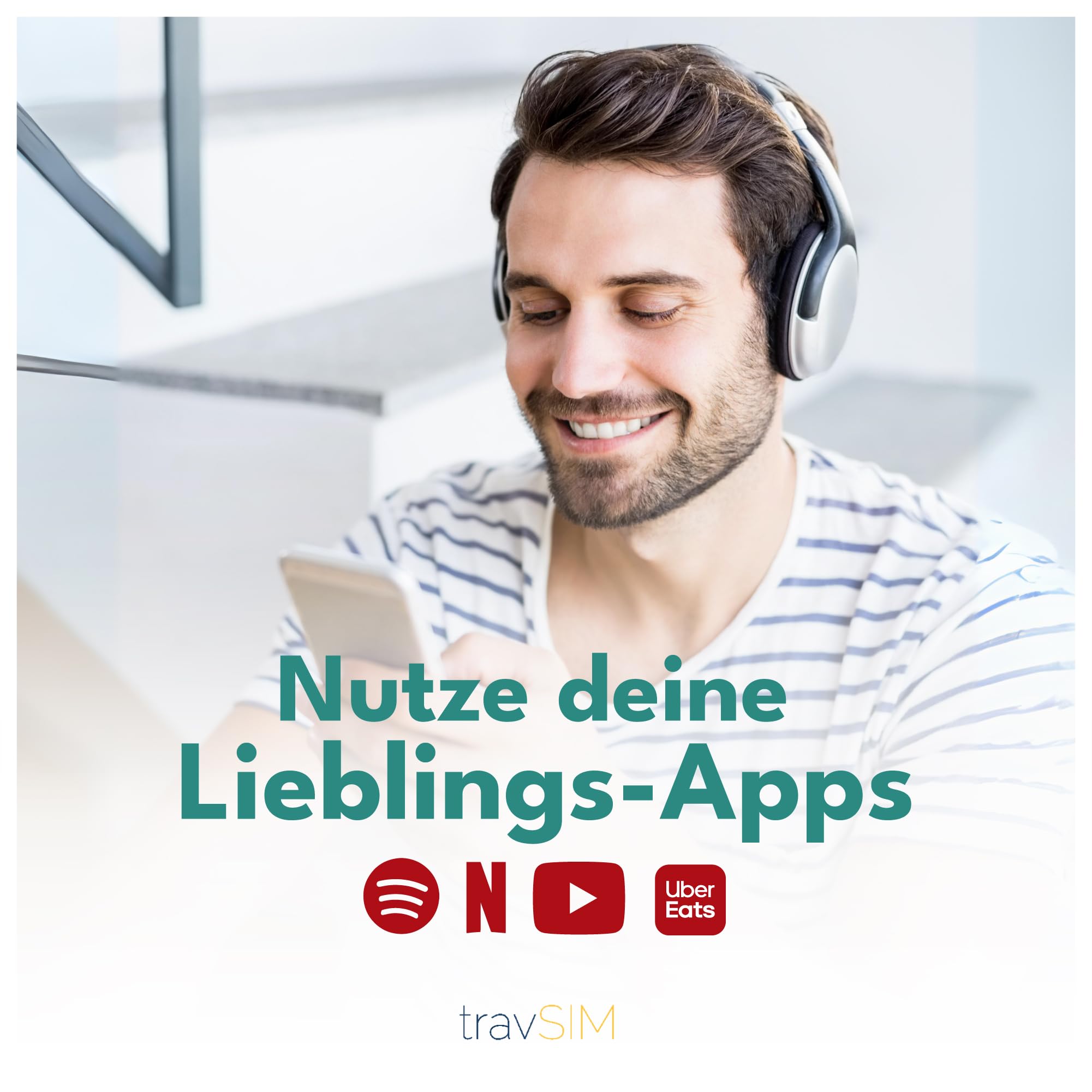 travSIM SIM Karte für Marokko| 15 Tage - 5GB Daten SIM | 5G/4G Hochgeschwindigkeitsdaten | Unbegrenzter Internetzugang für Google, Facebook, Whatsapp, Instagram und mehr