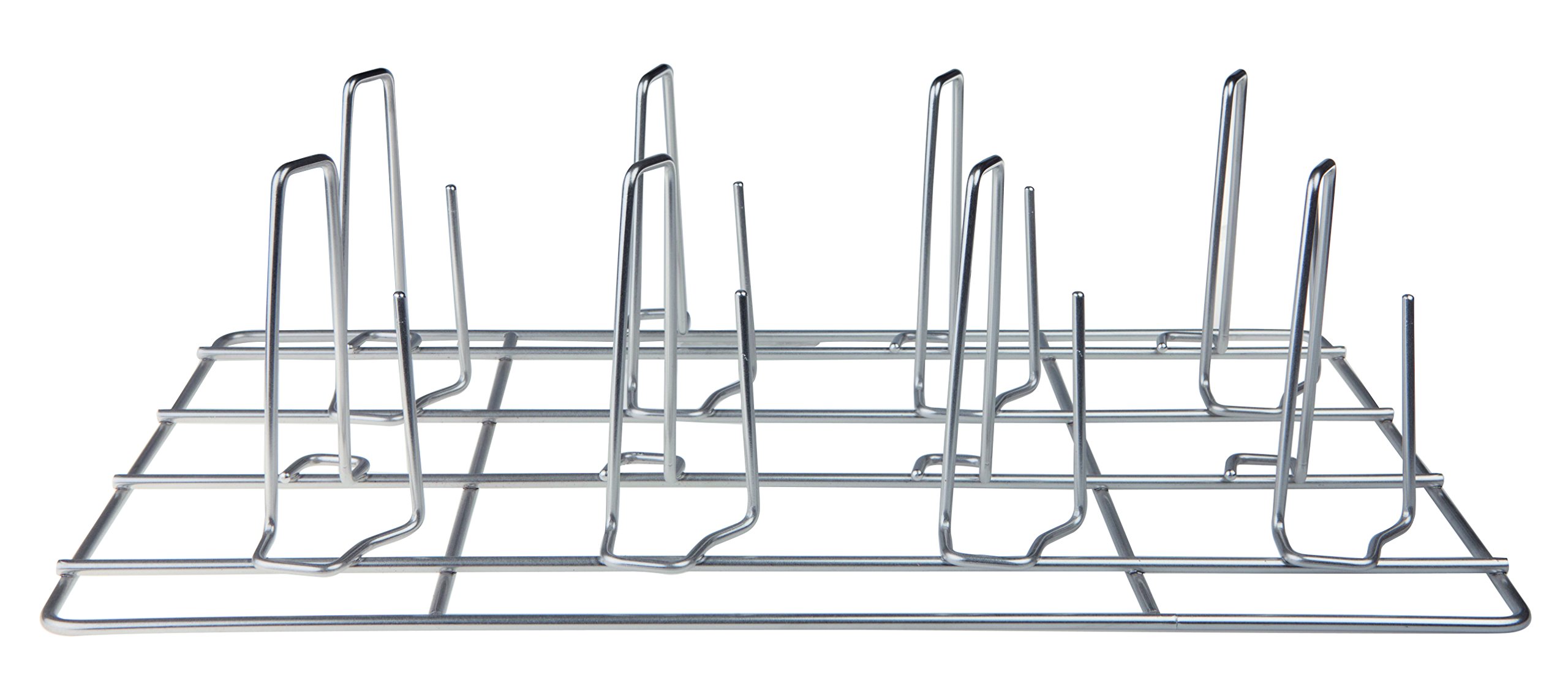 Pentole Agnelli coix182 C6–1/1 Gastronorm 1/1 Gitter für Herd aufrecht Hühner, Aluminium, Aluminium, weiß, 53x32.5x16 cm