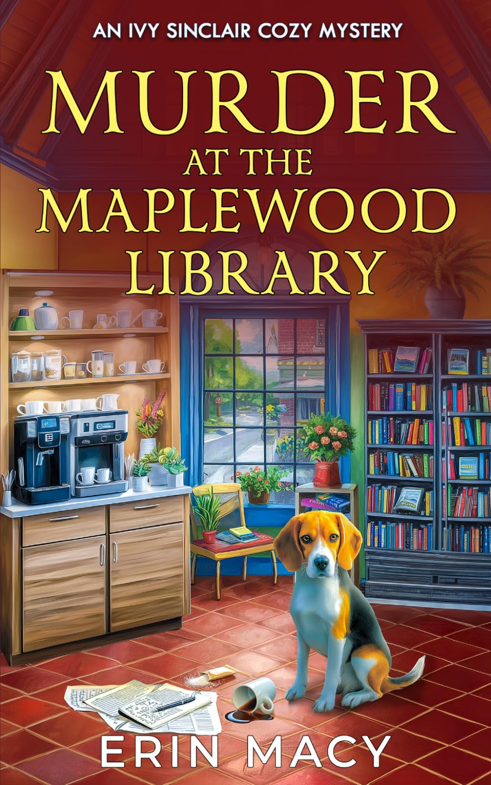 Murder At The Maplewood Library: A Maplewood Cozy Mystery (The Ivy Sinclair Cozy Mystery Series)