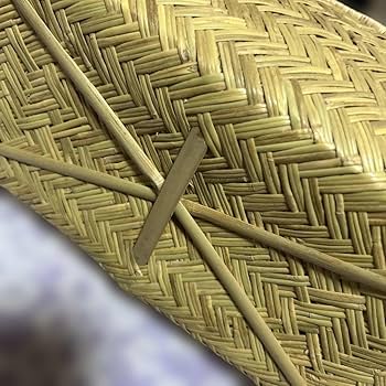 Amazon.co.jp: 鳥越竹細工 竹かご 買い物かご 市場かご 岩手 すず竹